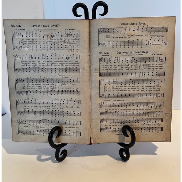 Antique Hard Cover Book of Great Revival Hymns Copyright 1911 - Picture 3 of 13